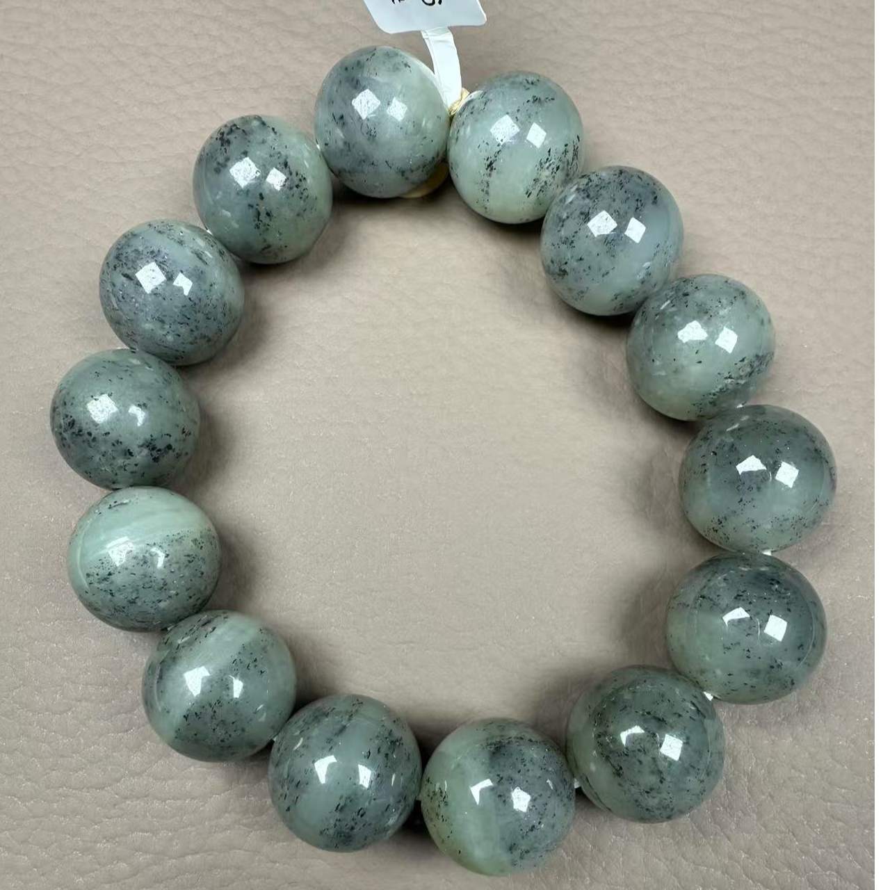 时尚男士新疆和田玉青花手串