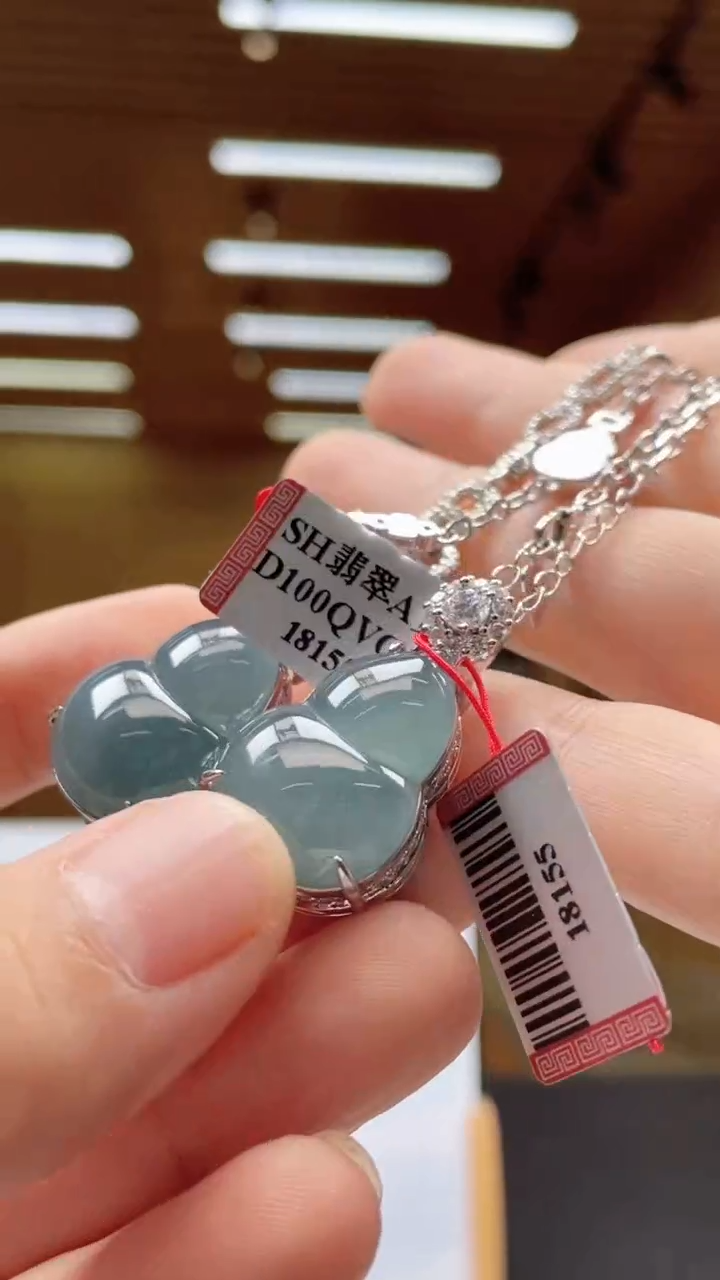 翡翠未镶嵌颈饰多样性发货（只发一件）x51