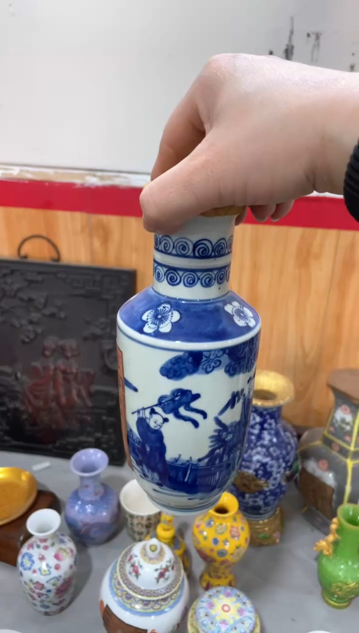 【闪购商品】1宫廷影视老旧工艺摆件