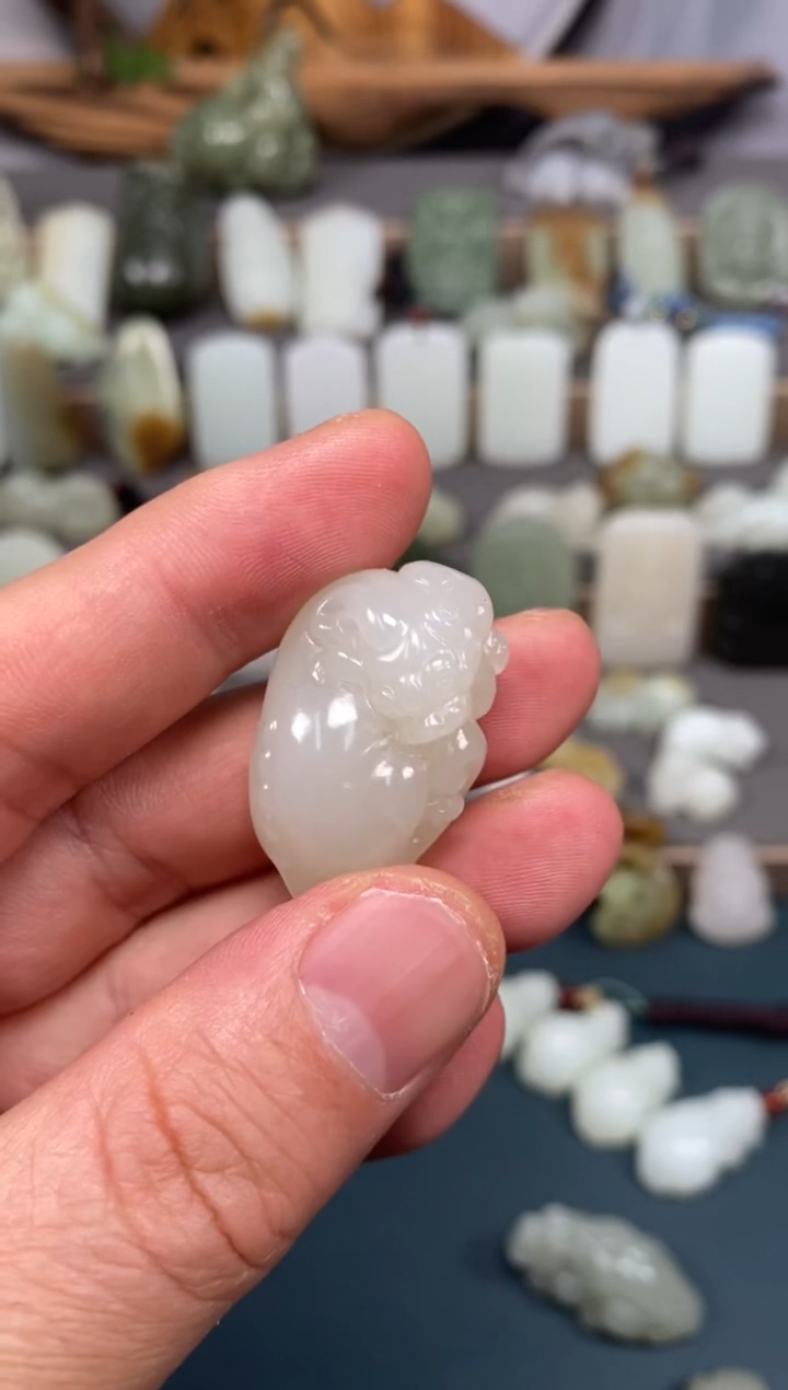 【闪购商品】和田玉颈饰未镶嵌貔貅