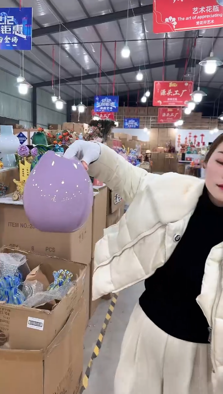 【闪购商品】无铅玻璃悠悠F-花器-早20