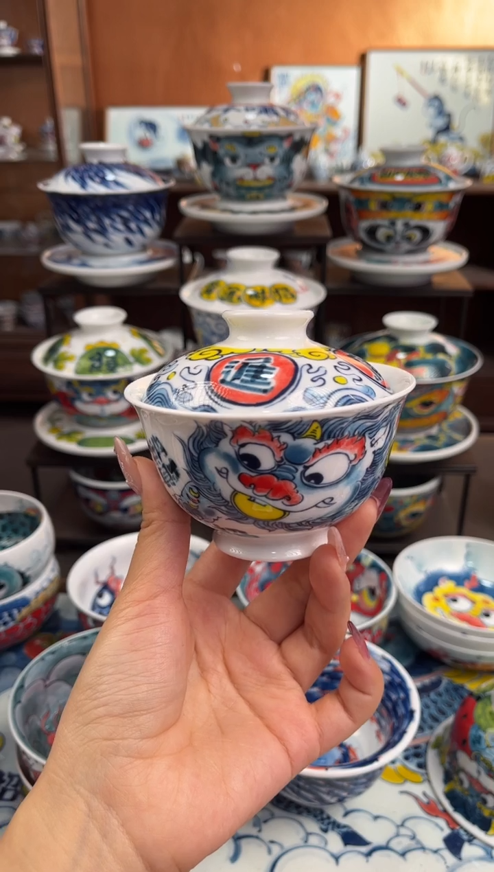 陶昨明盖碗（福利价格）