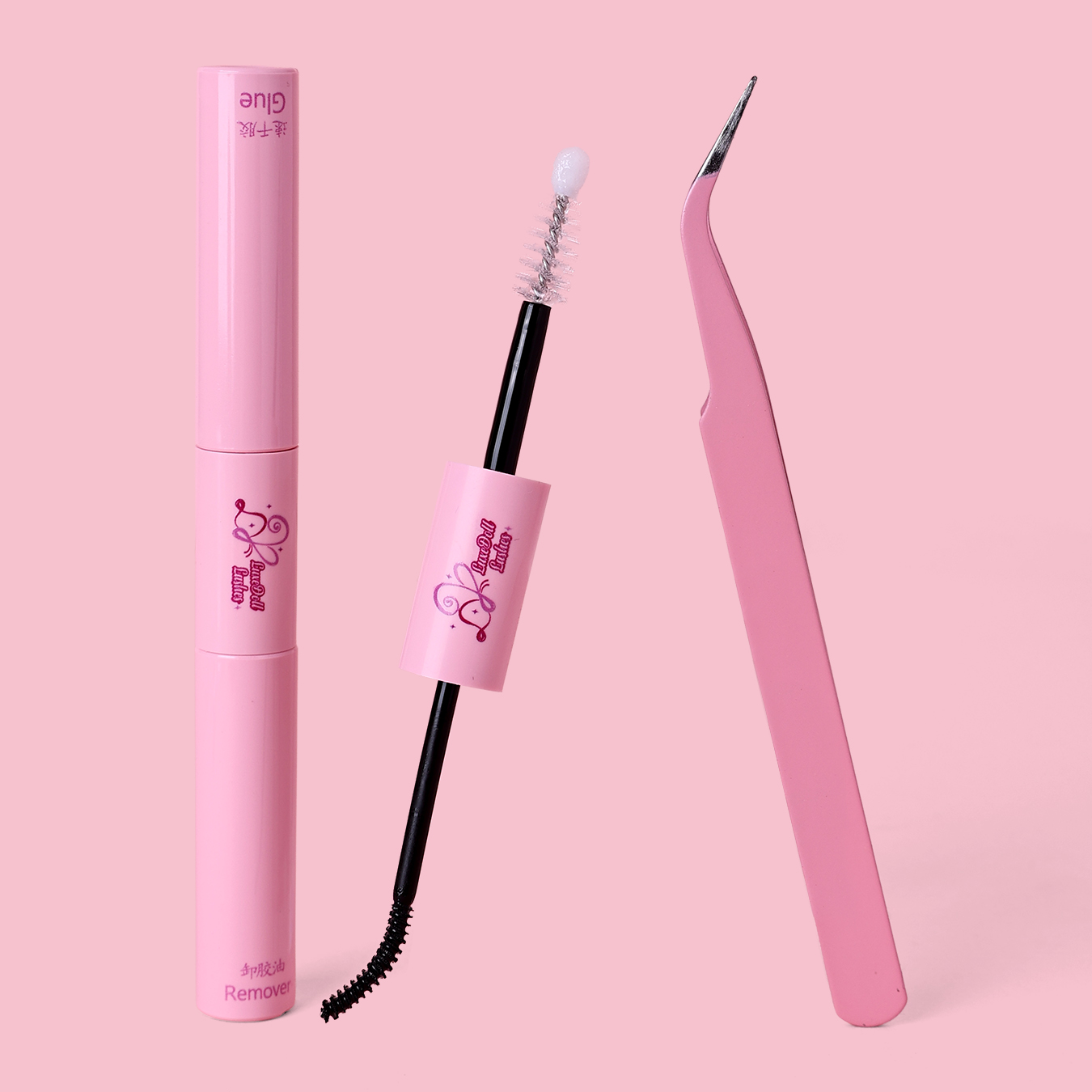 LuxeDoll双头自嫁接无甲醛超持久定型自然速干胶水另一头卸胶油