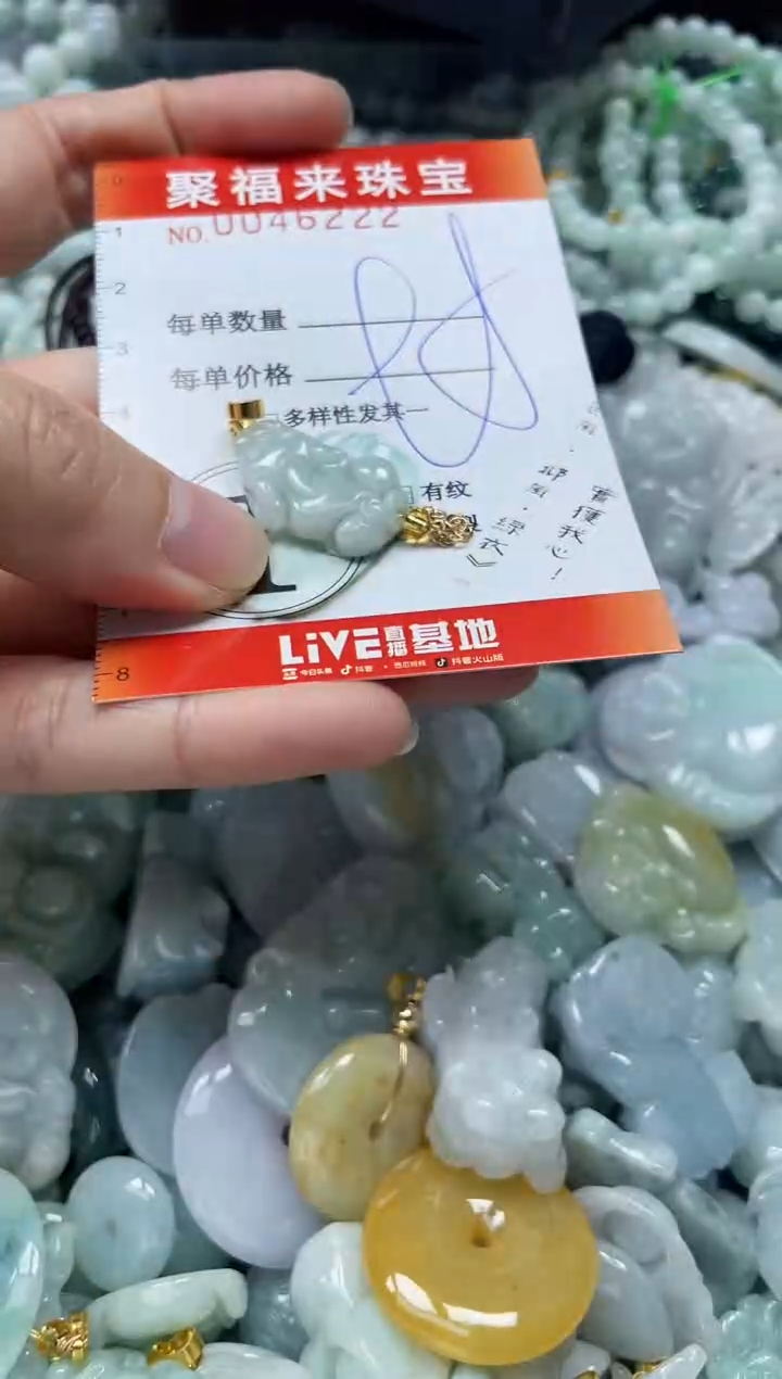 【闪购商品】翡翠颈饰未镶嵌闪购0046222