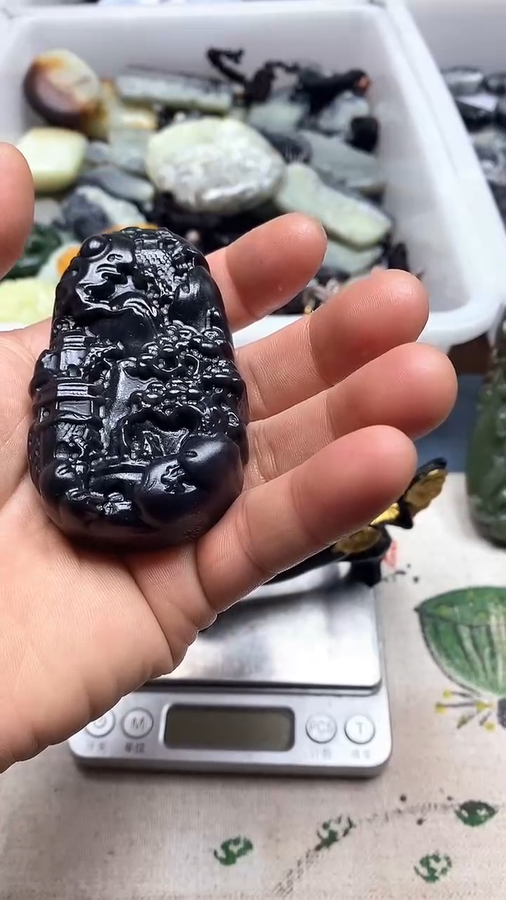 吊坠(不含链)未镶嵌和田玉1