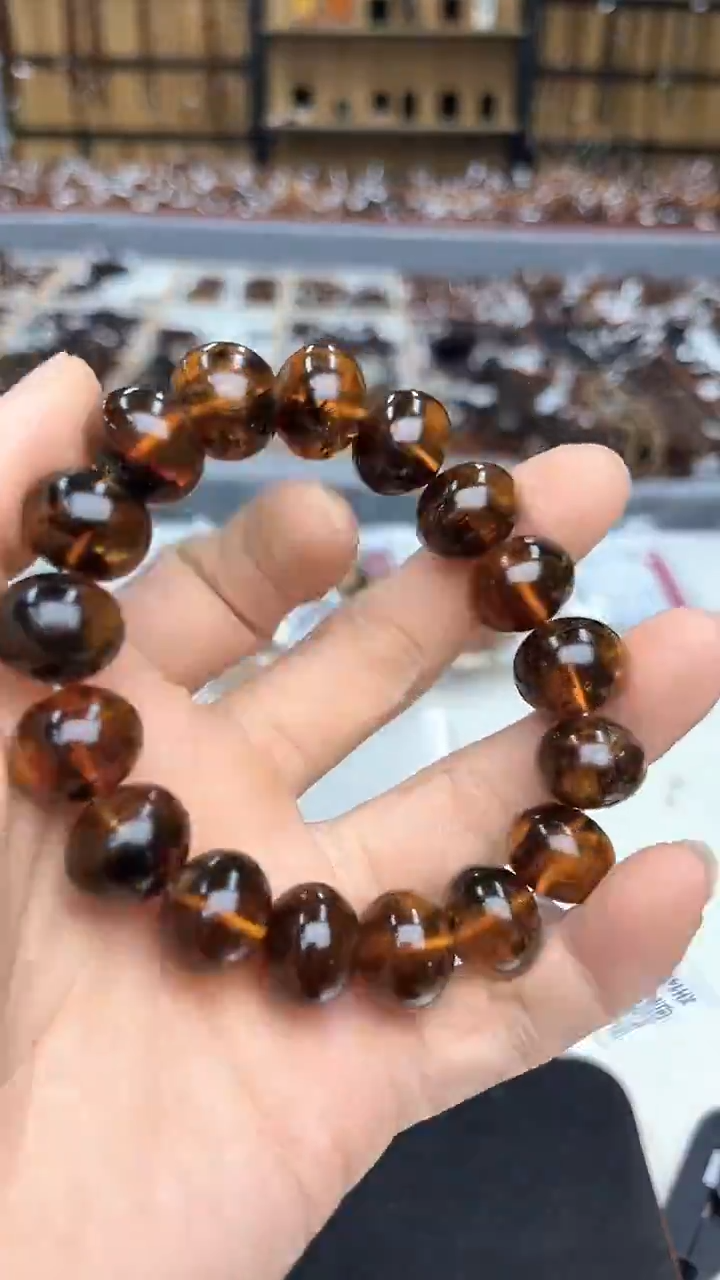 裸石琥珀未镶嵌抚顺琥珀15+手串多样性发其一