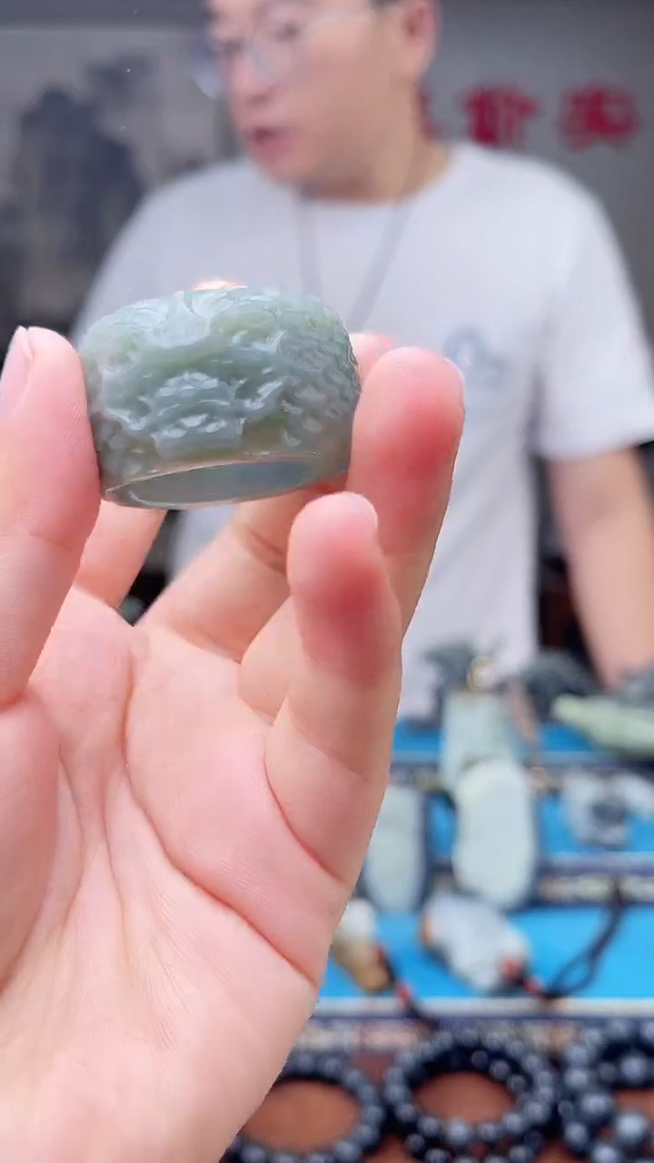 和田玉未镶嵌挂件1