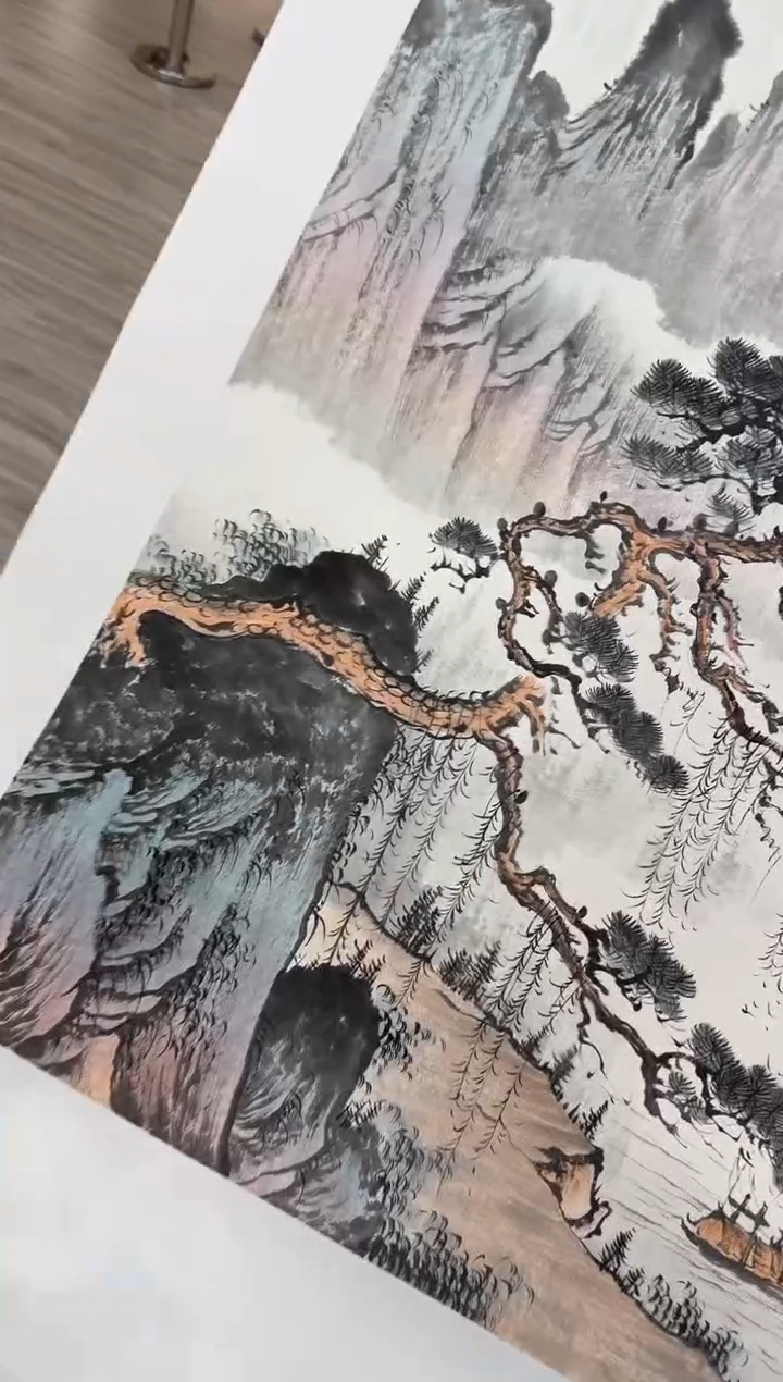 国画16赵隆轩美术馆李庆兴老师作品