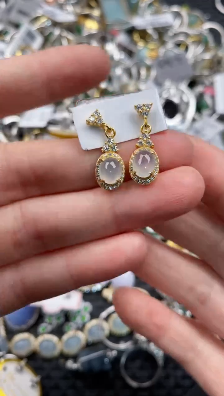 银S925镶嵌戒指翡翠12              2