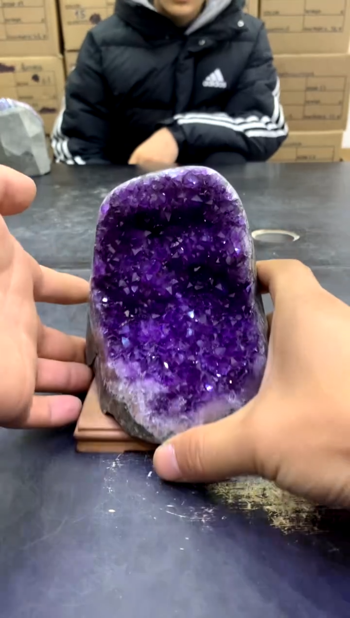 【闪购商品】水晶摆件未镶嵌天然紫水晶摆件245