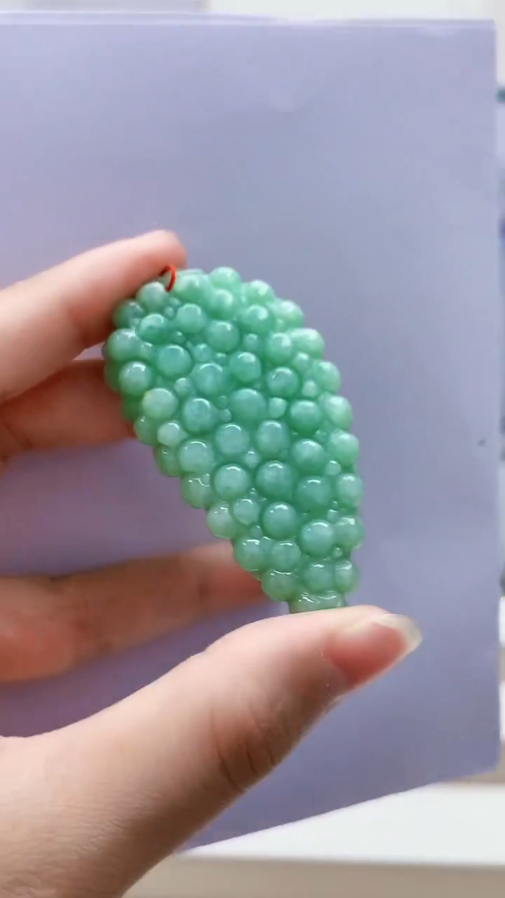 未镶嵌定制翡翠4852lr-毛货挂件25