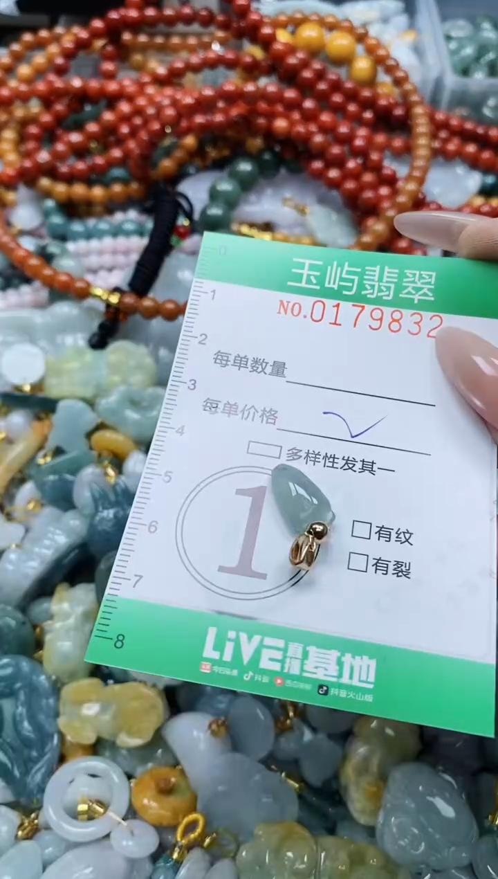 翡翠未镶嵌颈饰闪购0179832