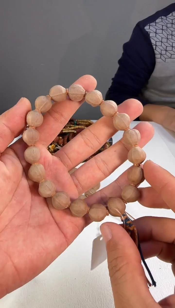 手串橄榄核13尺寸蜜桃臀