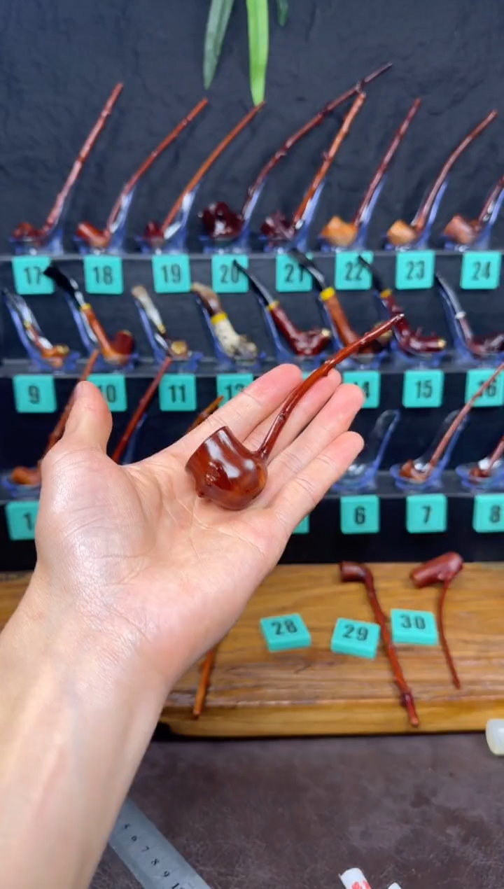 一物一图檬子木手工香烟嘴