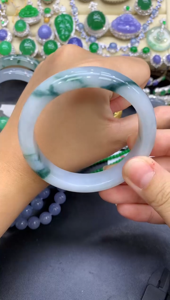 未镶嵌手镯翡翠227-中国好珍宝