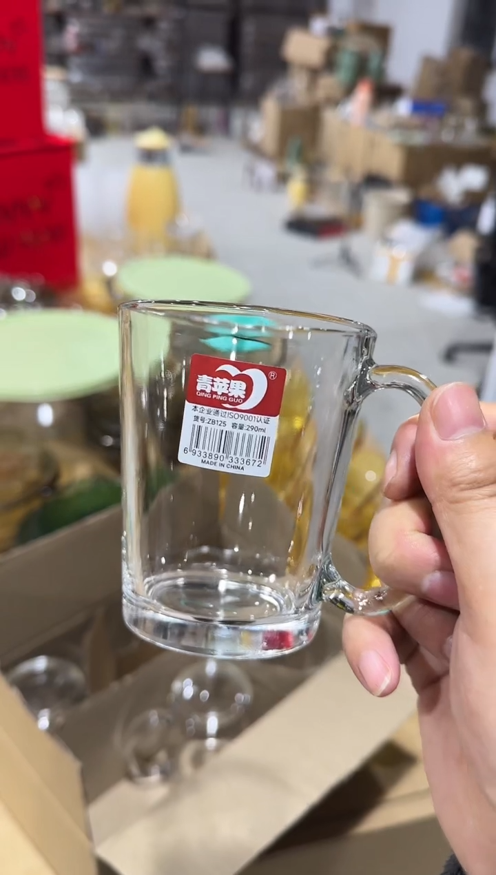 【闪购商品】玻璃无盖款青苹果直播价*6