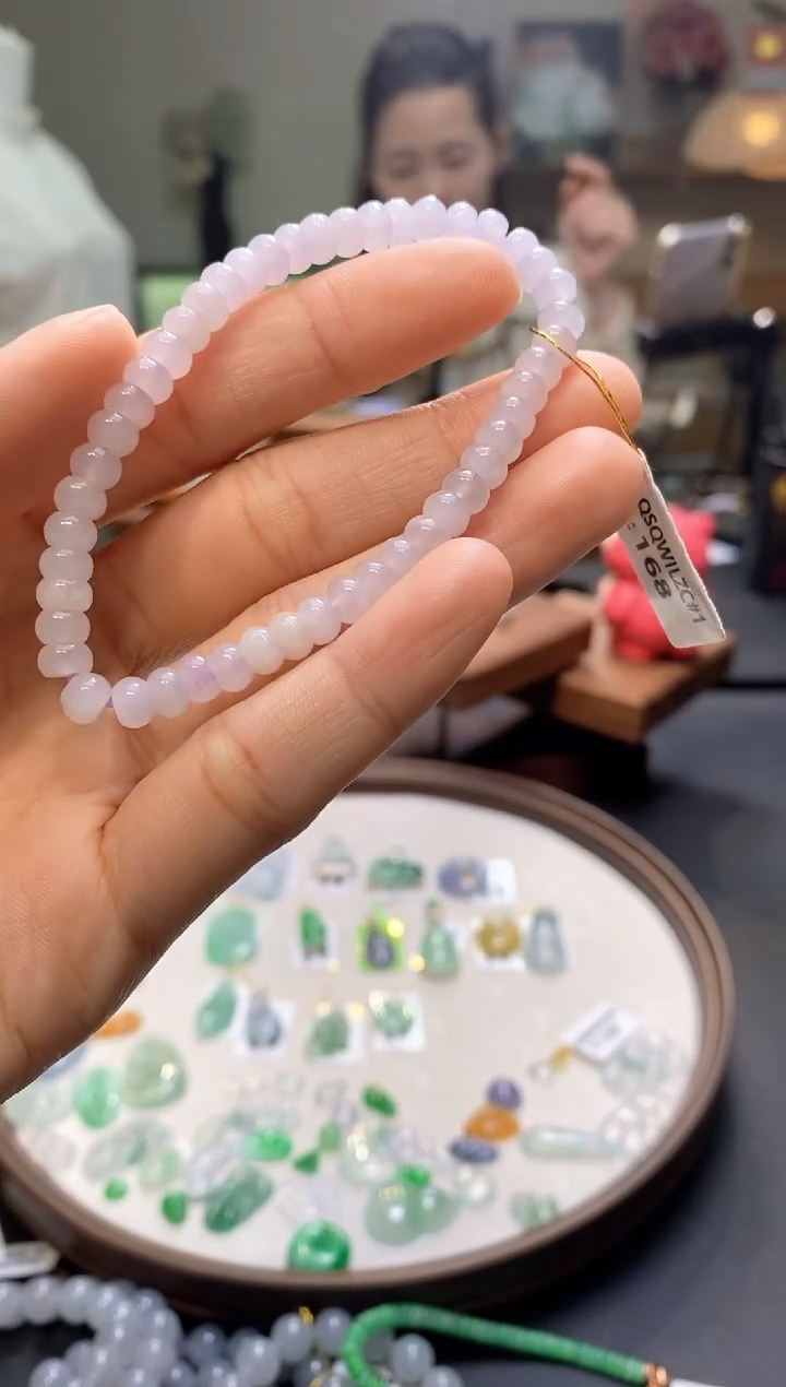 未镶嵌手链翡翠手串