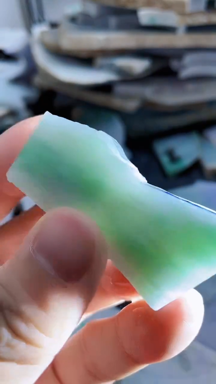 裸石翡翠天然A货翡翠板料
