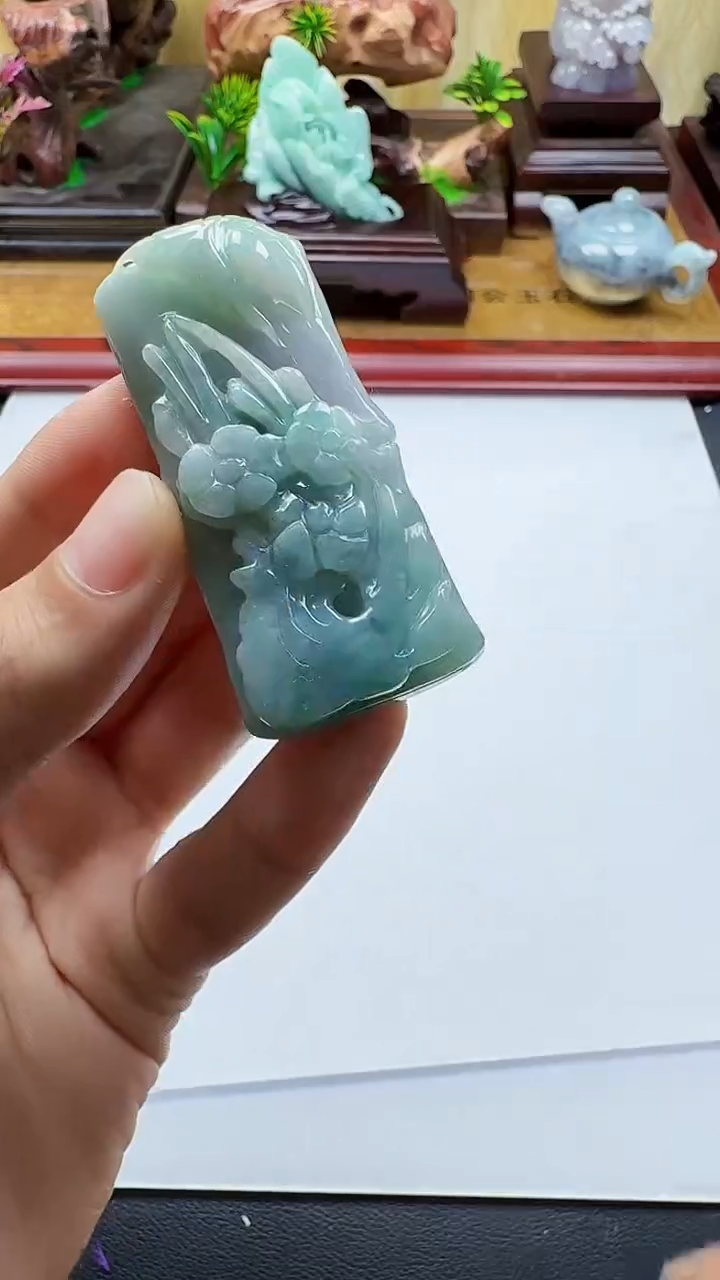 吊坠(不含链)未镶嵌翡翠1
