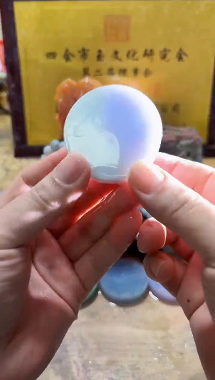 未镶嵌挂件翡翠A货常星7565