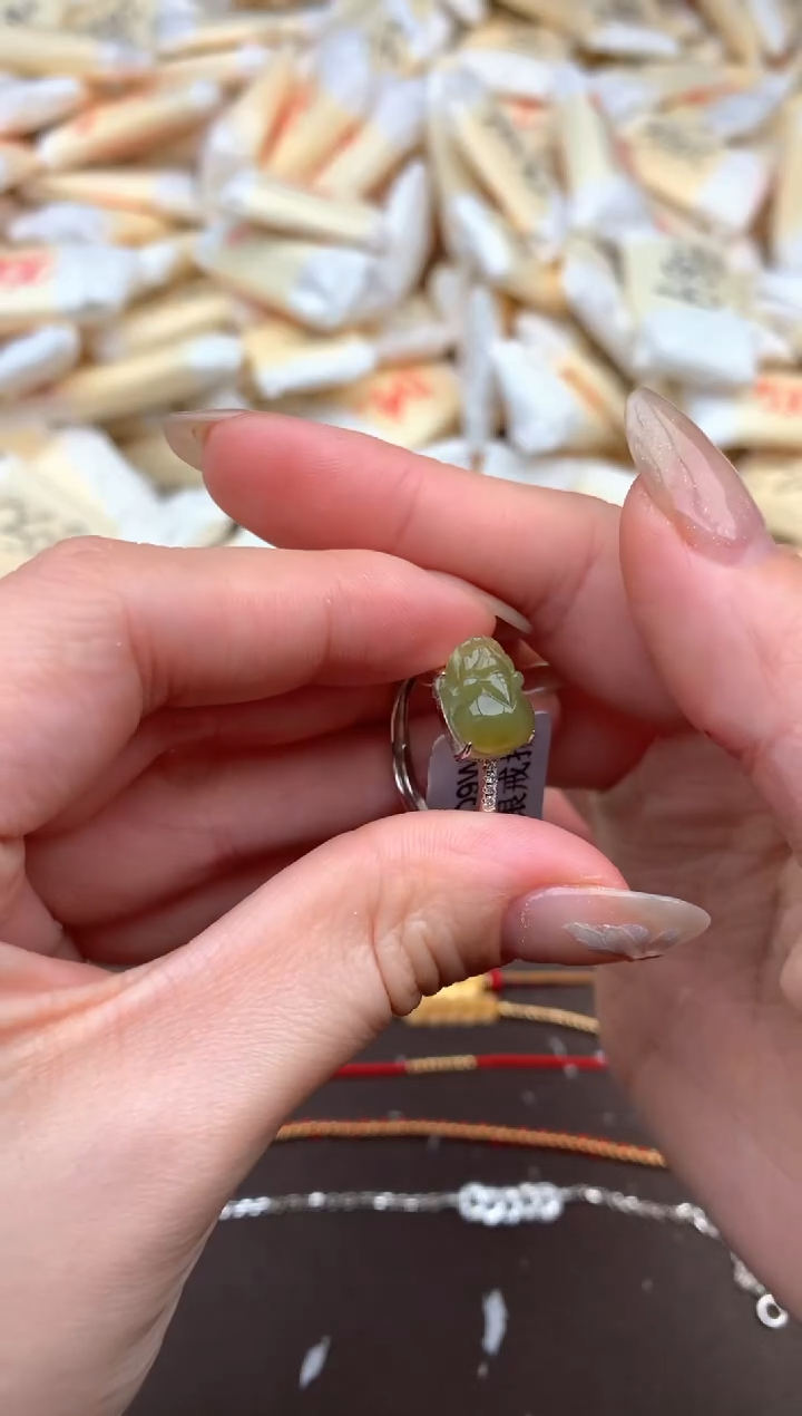 【闪购商品】翡翠挂件银S925镶嵌    一