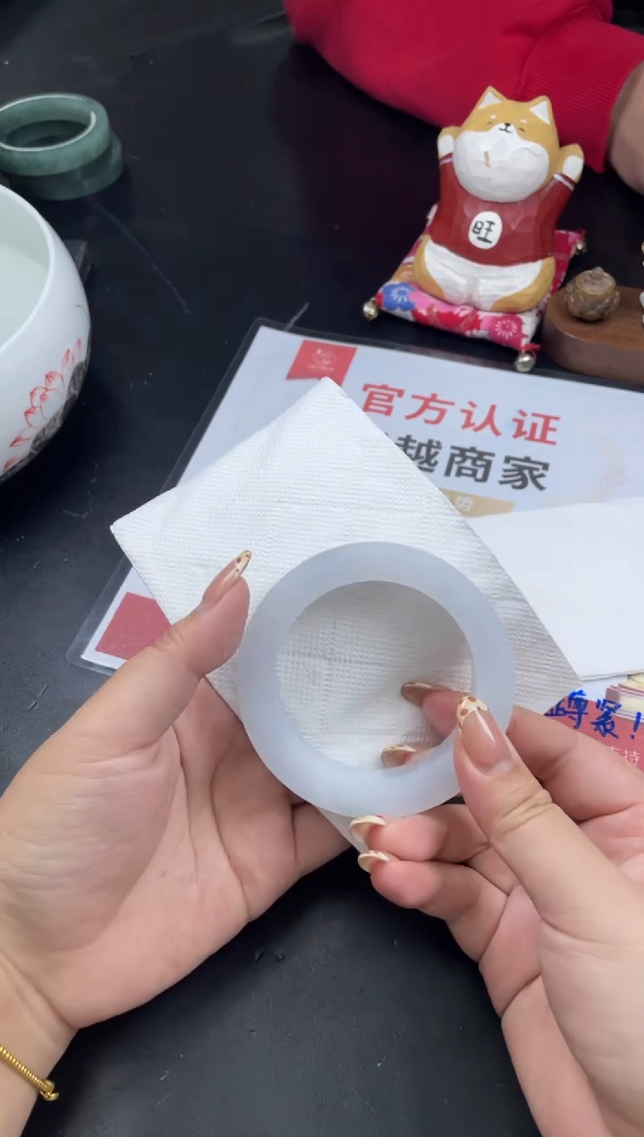 【闪购商品】定制翡翠手镯未镶嵌SZZML35DZS