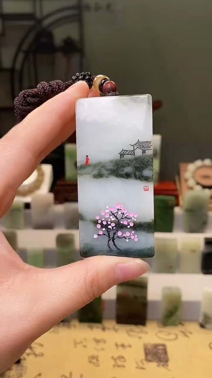 【闪购商品】独山玉颈饰未镶嵌48