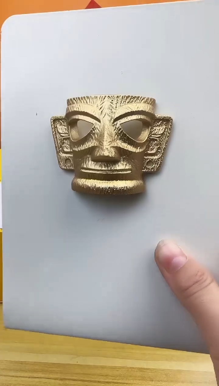 【闪购商品】三星堆金色面具好好