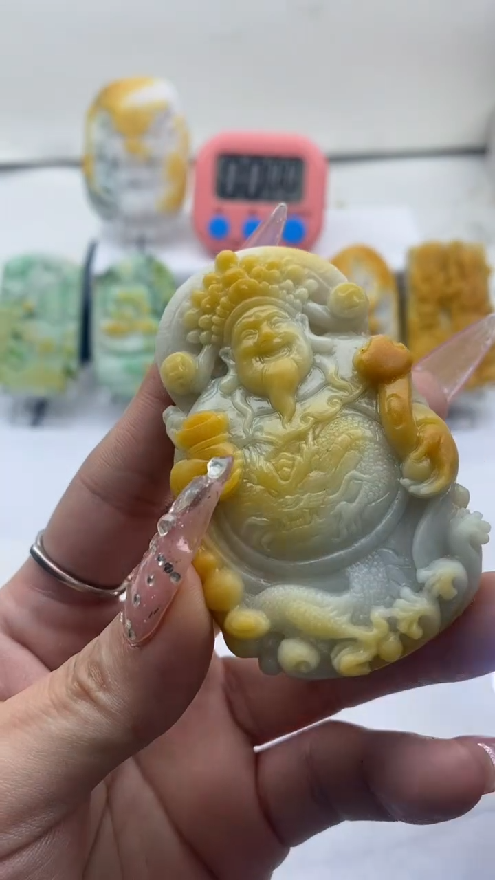 【闪购商品】定制翡翠未镶嵌挂件