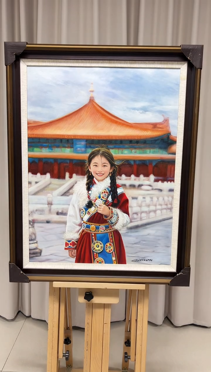 【闪购商品】绘画陶宗健-60x80-油画作品