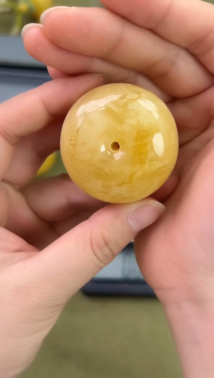 裸石琥珀未镶嵌琥珀蜜蜡吊坠