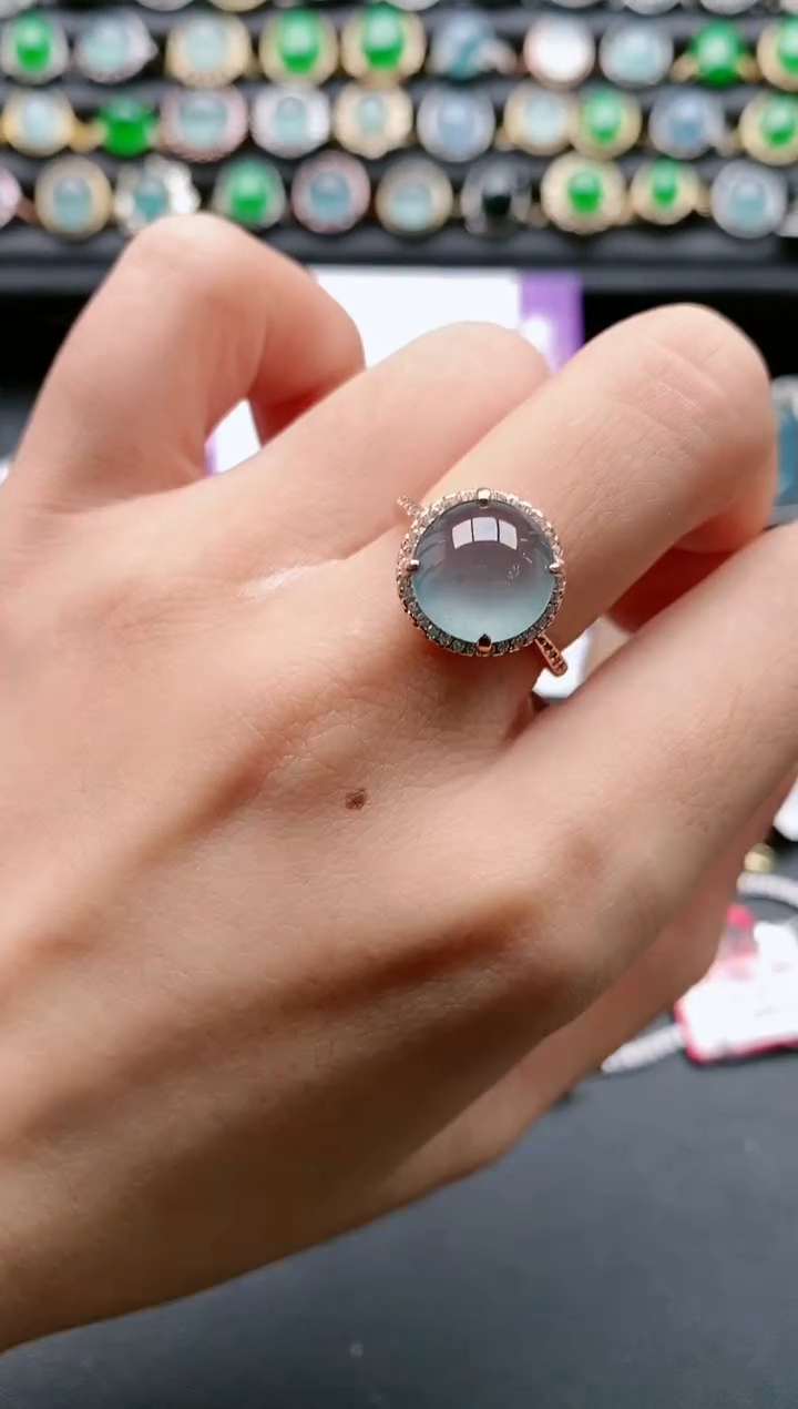 【闪购商品】翡翠戒指银S925镶嵌11111111