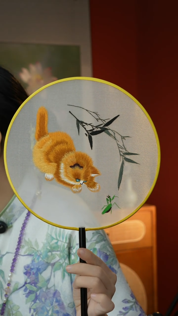 刺绣纯手工非遗国风饰品