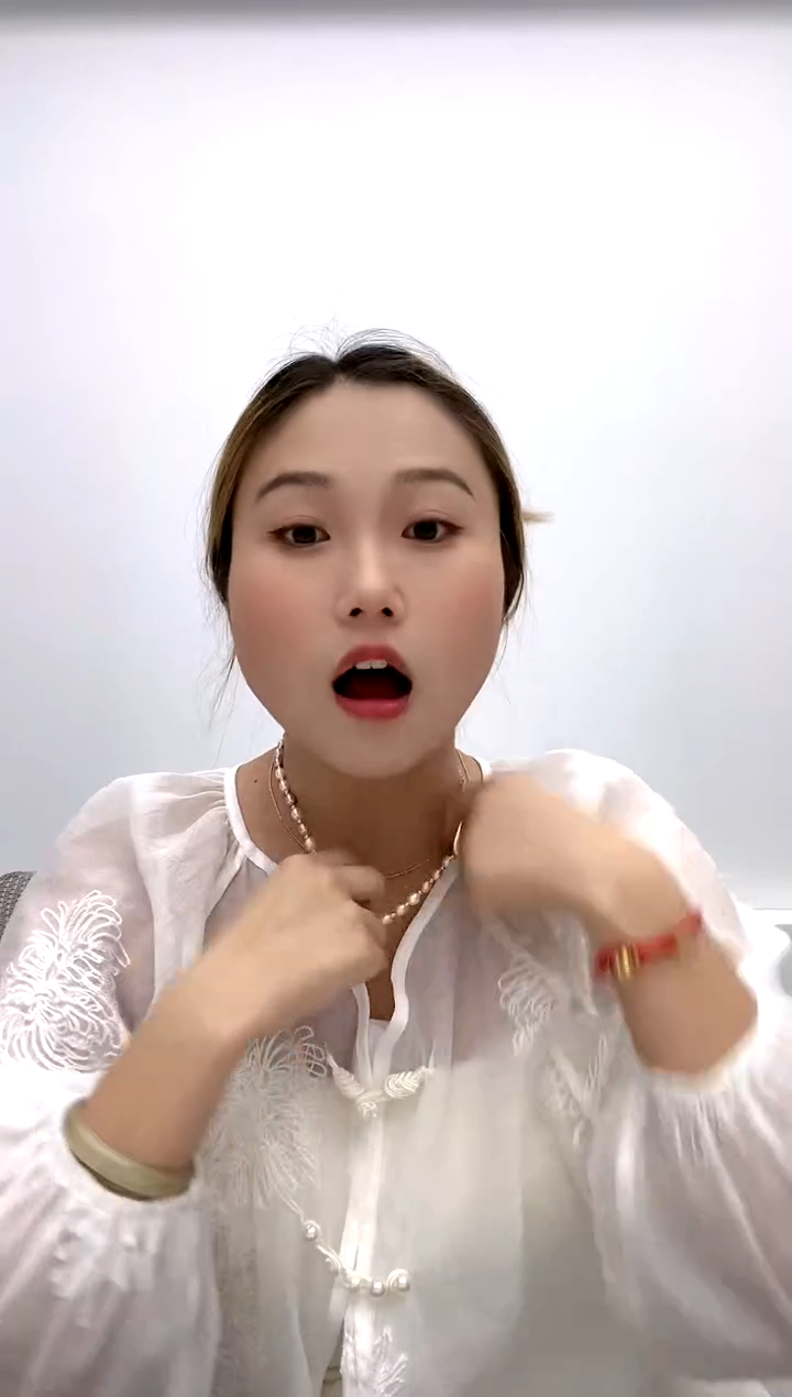 颈饰银S925镶嵌淡水珍珠多样性发一