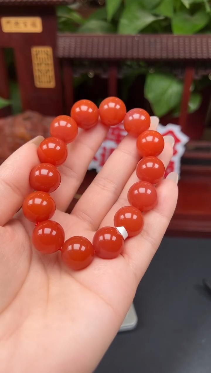 未镶嵌手串南红玛瑙手串SN86多样性发其一