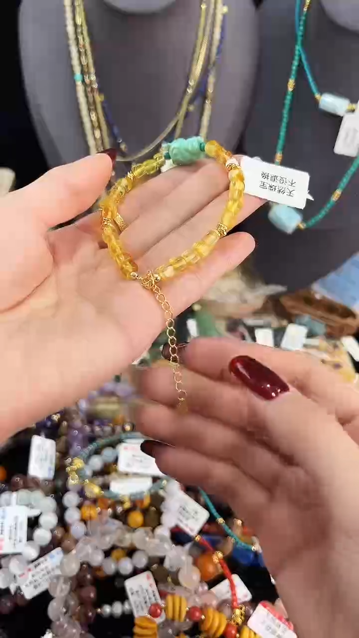 【闪购商品】金珀手链未镶嵌手串