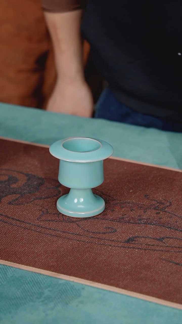 【闪购商品】81-1小行炉（天青微蓝 不完美）