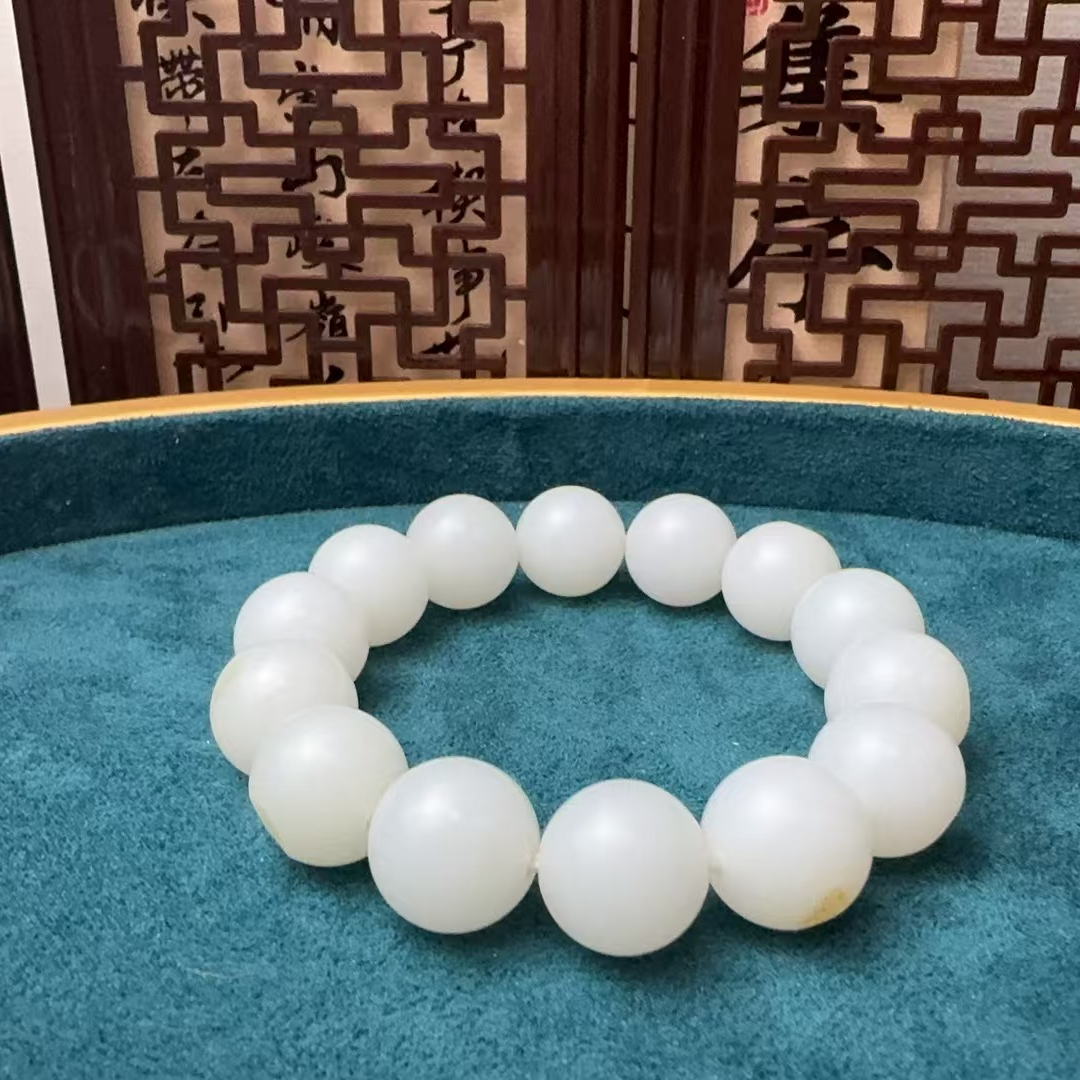 和田玉---圆珠手串