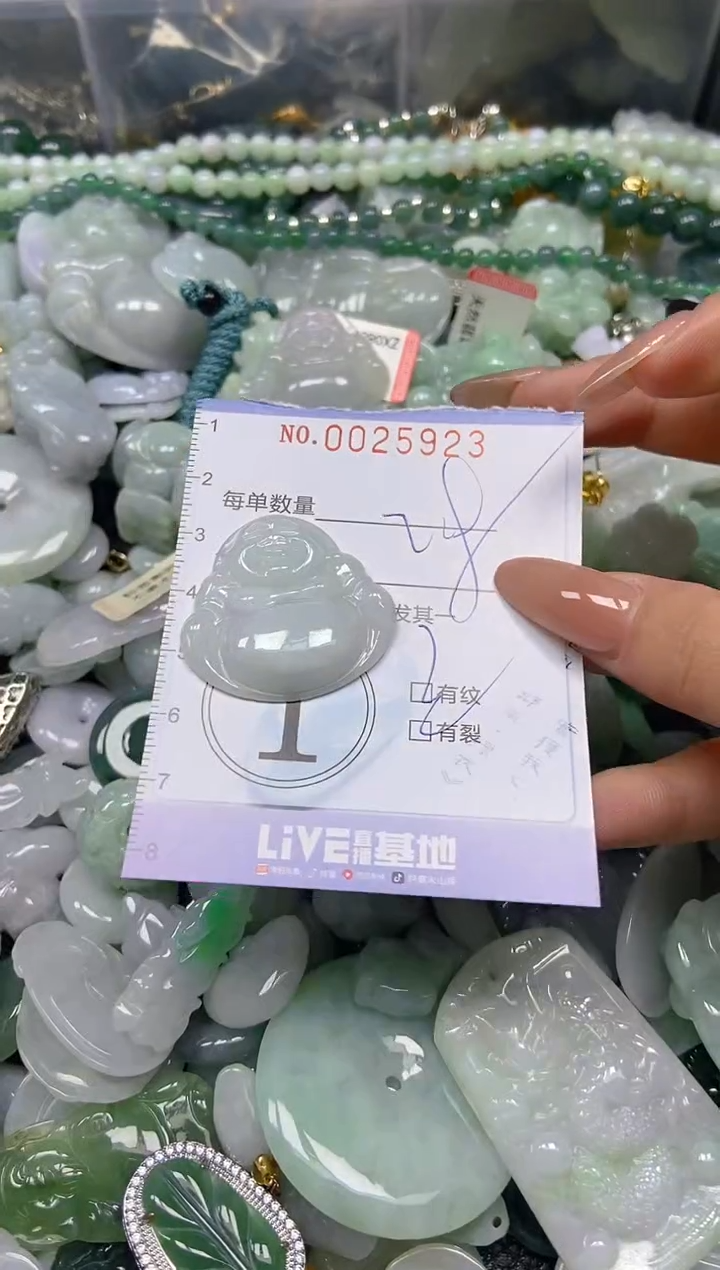 【闪购商品】翡翠颈饰未镶嵌闪购0025923