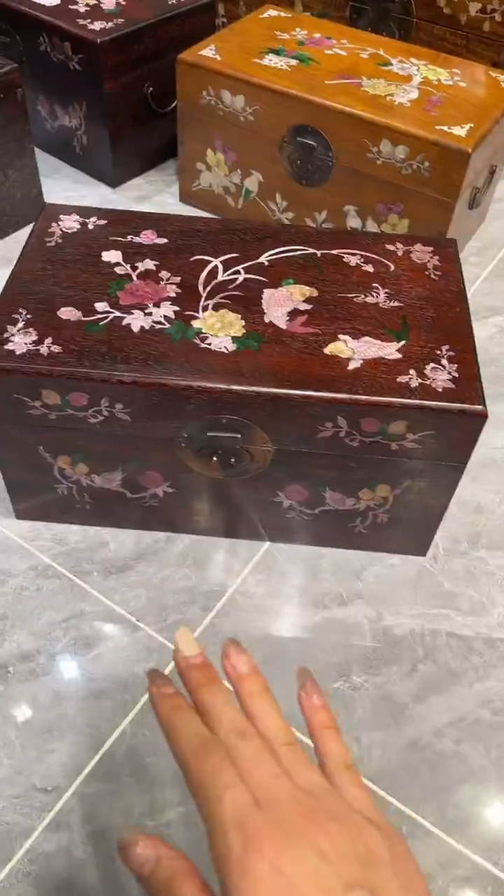 木连年有余收纳箱
