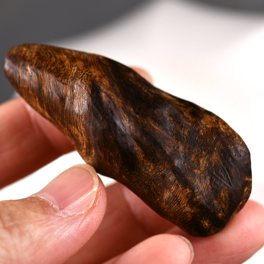 【万亿沉檀阁】天然野顶级金三角横财大瘤疤沉水香15.8g-多样性发1
