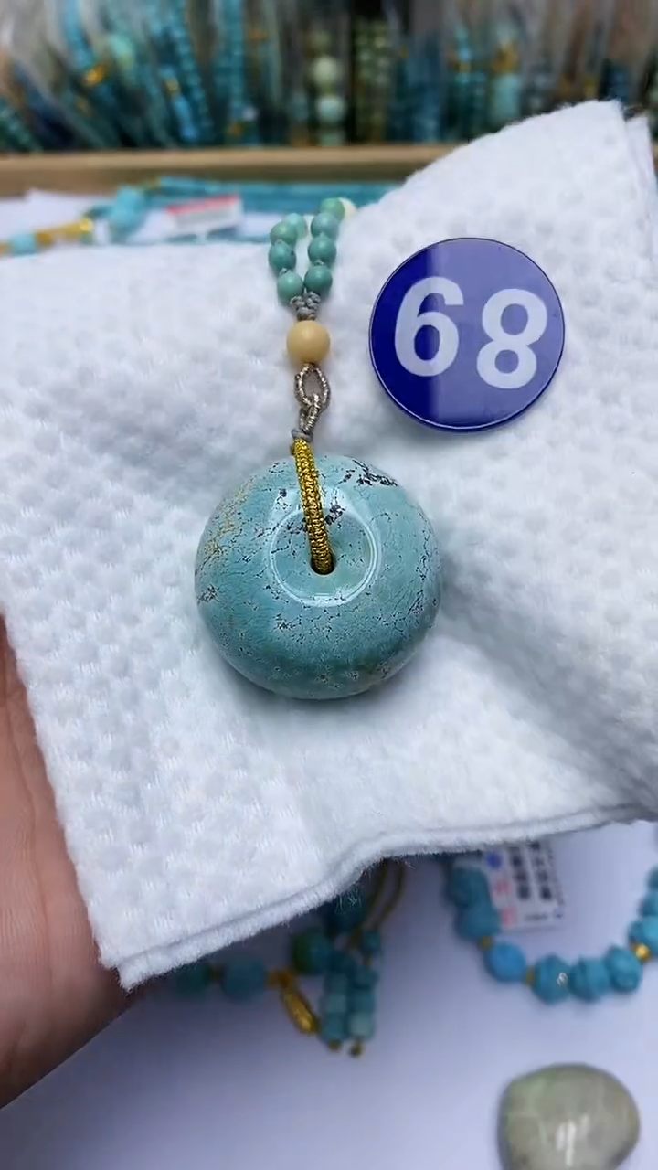 【闪购商品】绿松石项链未镶嵌89