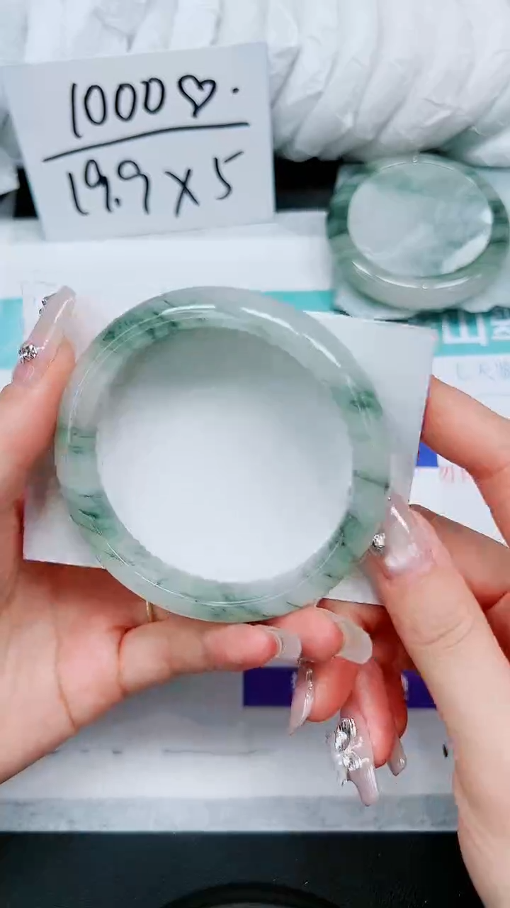 【闪购商品】石英质玉手镯未镶嵌A34-59`60`61`