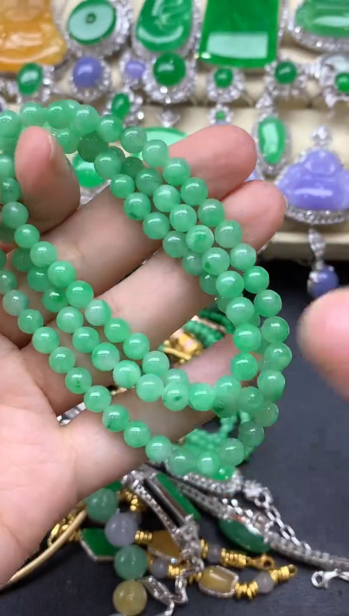 【闪购商品】翡翠手链未镶嵌643-中国好珍宝