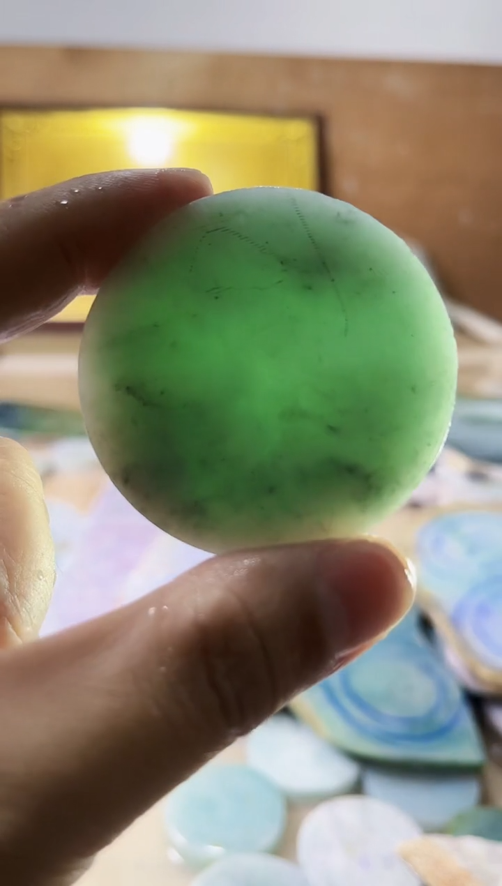 【闪购商品】翡翠挂件未镶嵌翡翠A货郭壹728