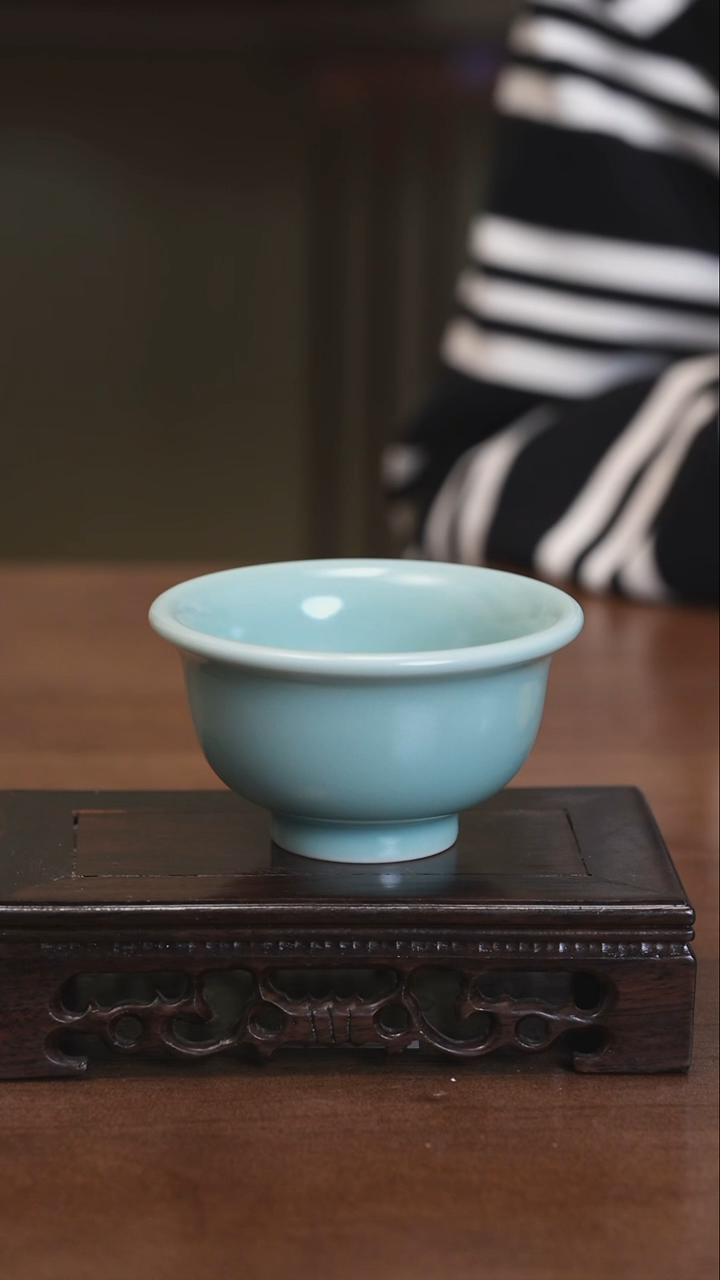 【闪购商品】清凉寺原产地仿古釉压手杯