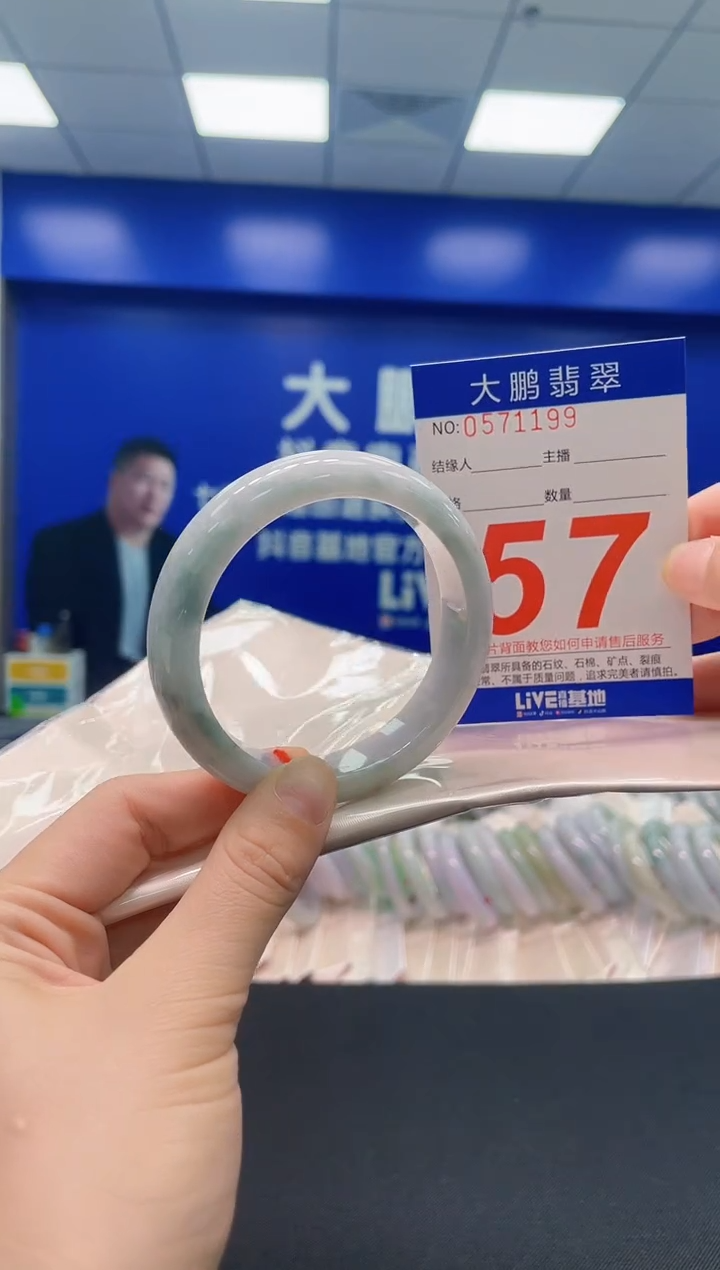 未镶嵌手镯翡翠 AAAAAAAAAA