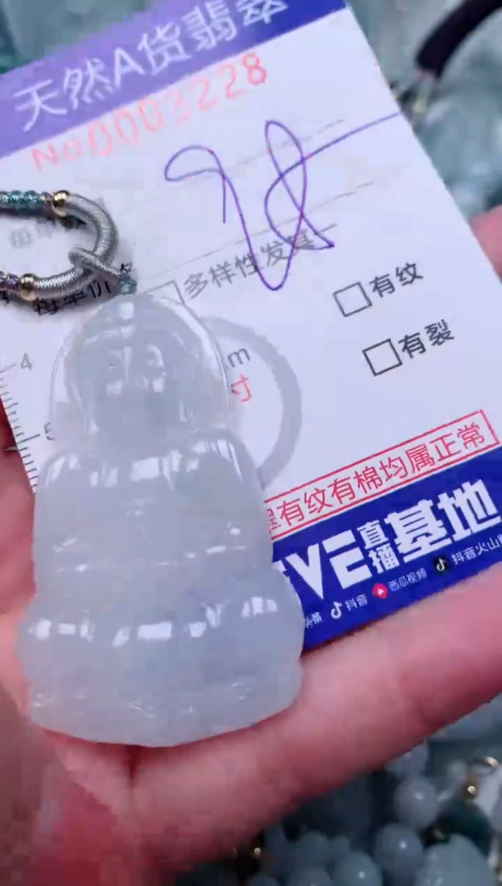 【闪购商品】翡翠颈饰未镶嵌00003228