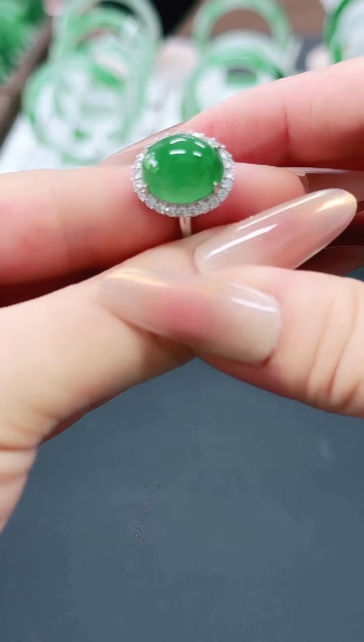 未镶嵌1石英质玉（非洲翠）/5795