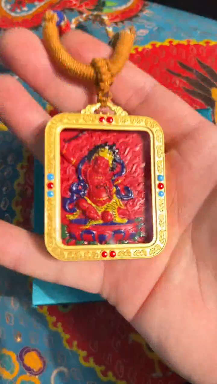 吊坠路路的唐卡tk160带盒